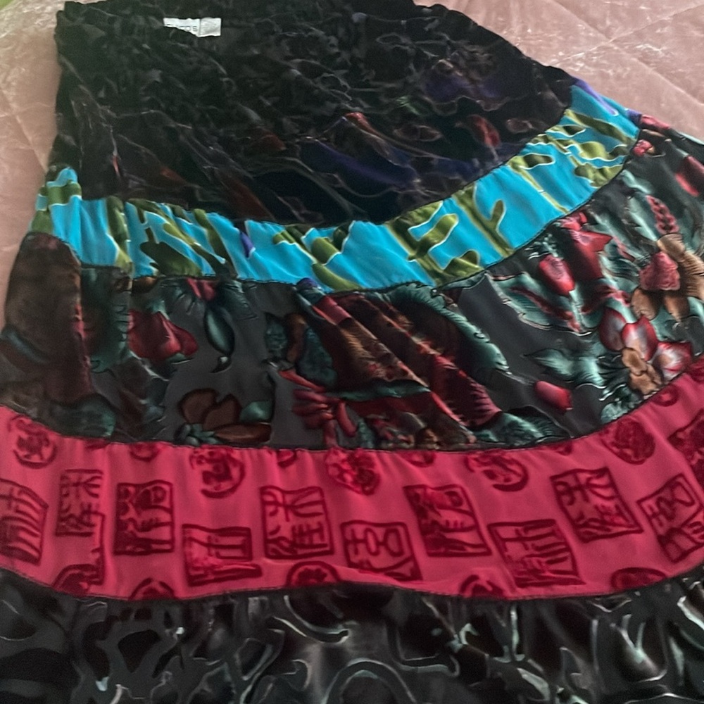Chico's Multicolor Maxi Skirt - Picture 8 of 8